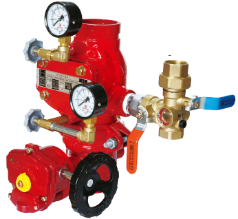 GROOVED TYPE BUTTERFLY ALARM VALVE