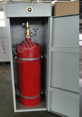 Hệ thống chữa cháy FM 200 120L loại tủ đơn