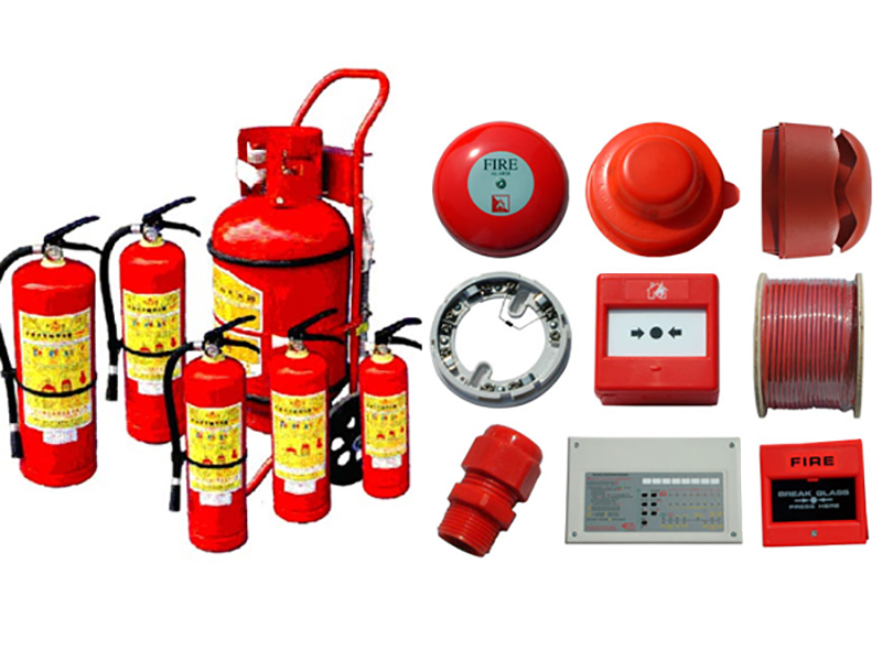 Where is a good place to replace fire protection equipment?