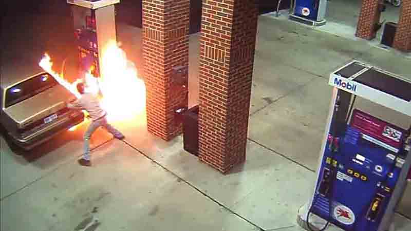 What fire protection equipment should be used for petrol fires?