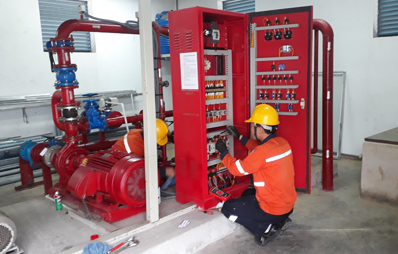 Consulting and installation of fire protection equipment