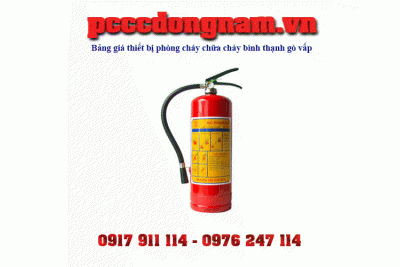 Bảng giá thiết bị phòng cháy chữa cháy bình thạnh gò vấp