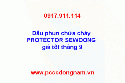 Đầu phun chữa cháy PROTECTOR SEWOONG giá tốt tháng 9