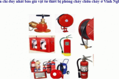 1 only address to quote the price of fire prevention and fighting equipment in Vinh Nghe An 2022