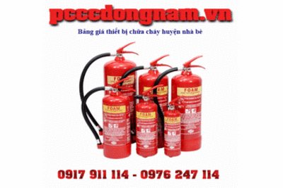 Price list of fire fighting equipment in Nha Be district
