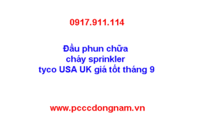 Quote sprinkler tyco sprinkler upright and Pendent