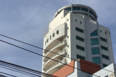 Hai Phong Radio and Television Station caught fire