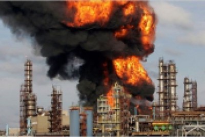 Fire and explosion hazards in chemical plants