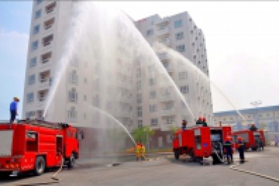 Summary of fire prevention and fighting measures with warehouses, production and business establishments