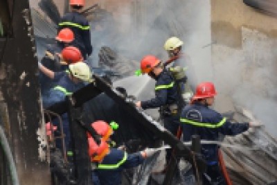 Ho Chi Minh City would like to use military helicopters to fight fires in buildings