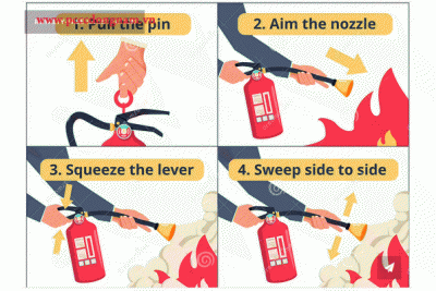 3 ways to use fire extinguishers safely