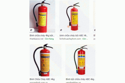 Quotation of ABC fire extinguisher powder 4kg 5kg 8kg dragon Vietnam with inspection fee