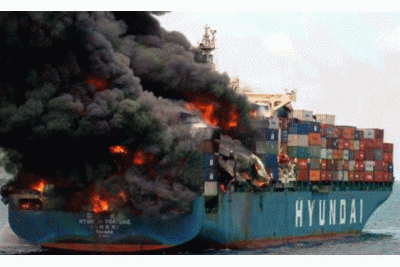Automatic fire extinguishers for ships, Fire fighting equipment on ships