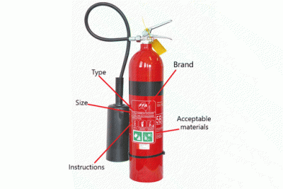 How to Use A Carbon Dioxide Fire Extinguishers