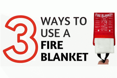 3 ways to use fire blankets