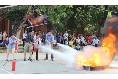 Rescue work in fire prevention and fighting