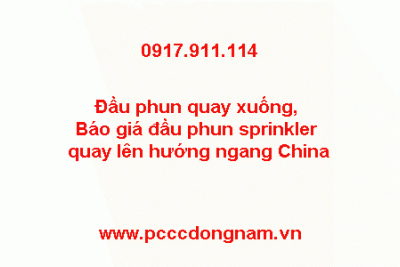 Pendent sprinkler, Quotation for horizontal upright sprinkler China