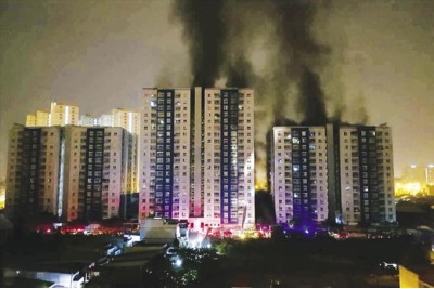 Heartbroken by the fire at Carina Plaza apartment building