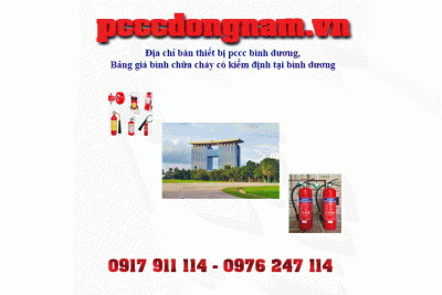 Address to sell fire extinguisher equipment in Binh Duong, Price list of fire extinguishers with inspection in Binh Duong
