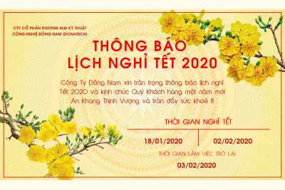 Lunar New Year holiday schedule 2020