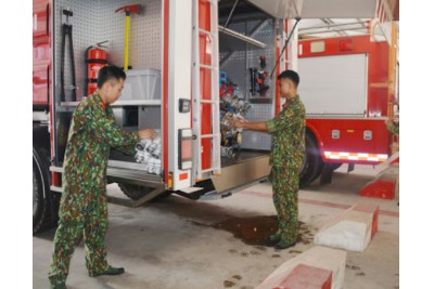 Management and use of fire prevention and fighting means