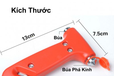 Búa Thoát Hiểm Vật Dụng Vô Cùng Cần Thiết Trên Ô Tô