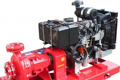 Máy bơm chữa cháy Hyundai D4BB động cơ diesel mạnh mẽ