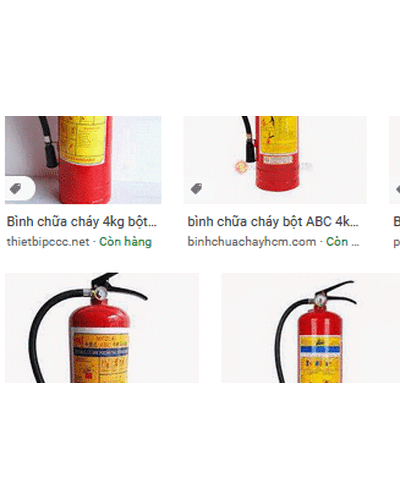 Báo giá bình bột chữa cháy ABC 4kg 5kg 8kg dragon việt nam