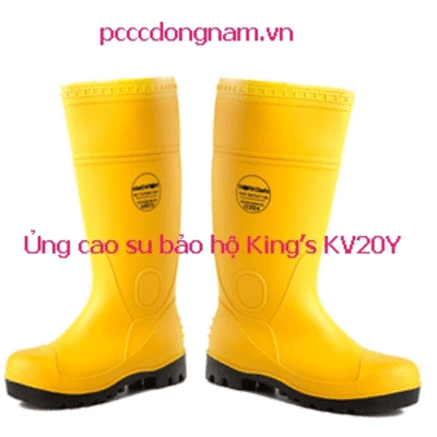 Protective rubber boots King's KV20Y imported from Indonesia