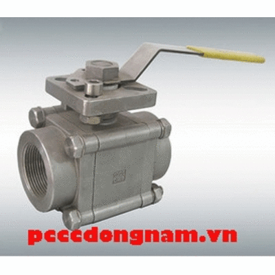 3-body ball valve, stainless steel, threaded Ning Jin APC