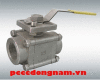 3-body ball valve, stainless steel, threaded Ning Jin APC
