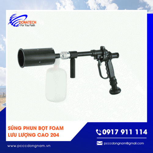 Súng phun bọt foam điều chỉnh lưu lượng cao 204
