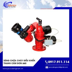 Súng chữa cháy điều khiển thanh cầm đơn 660