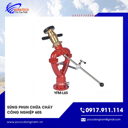 Súng phun chữa cháy công nghiệp 605