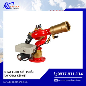 Súng phun điều khiển tay quay kép 661