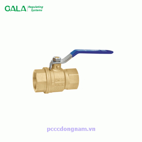 1201, GALA brass lever ball valve