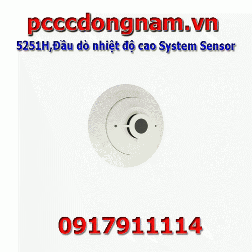 5251H,Đầu dò nhiệt độ cao System Sensor