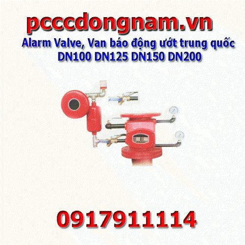 Alarm Valve, Van báo động ướt trung quốc DN100 DN125 DN150 DN200