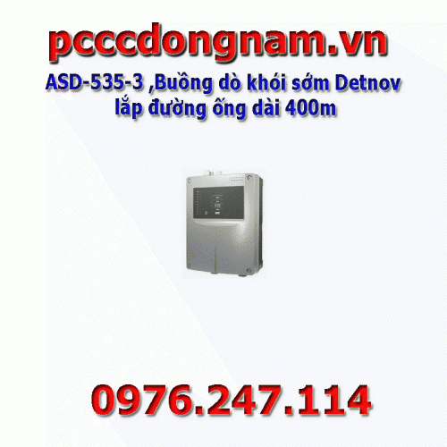 ASD-535-3 ,Detnov early smoke detector with 400m long pipeline