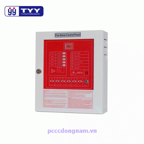 Conventional 5-zone fire alarm control panel YF-3