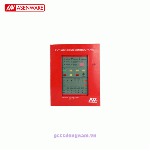 Bảng điều khiển bình chữa cháy gas tự động AW-GEC2169