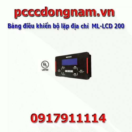 Bảng điều khiển bộ lặp địa chỉ  ML-LCD 200