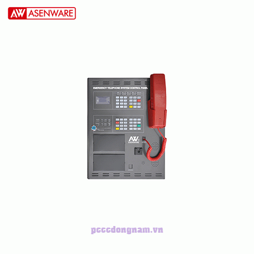 Bảng điều khiển điện thoại báo cháy 99 điểm có thể định địa chỉ AW-FT599