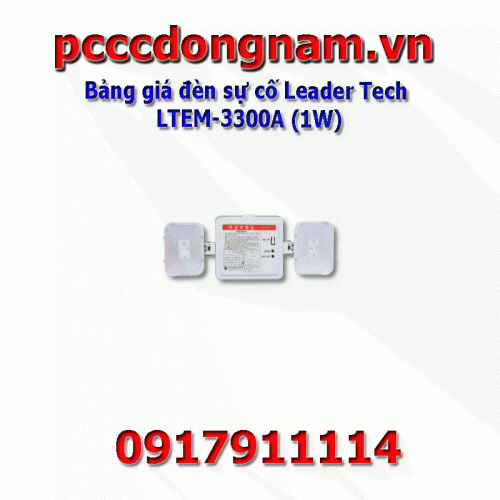 Bảng giá đèn sự cố Leader Tech LTEM-3300A (1W)