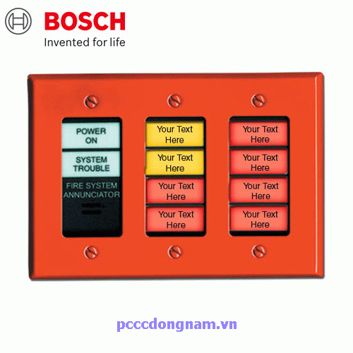 Bảng hiển Thị LED D7030X-S2, Bảng hiển thị Bosch 8 đèn LED và 2 gám sát