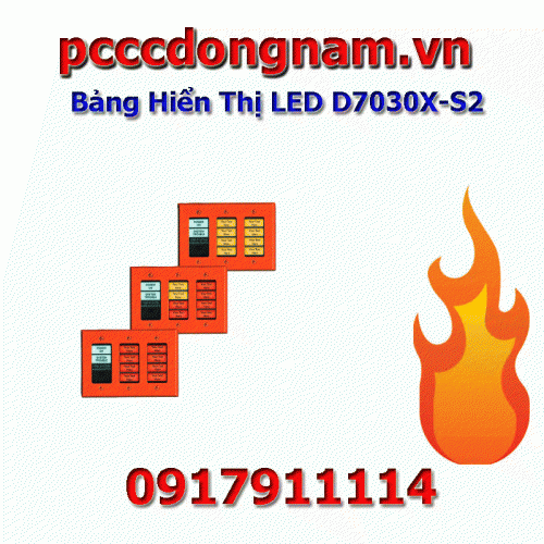 Bảng Hiển Thị LED D7030X-S2 Gồm 8 LED và 2 Giám sát