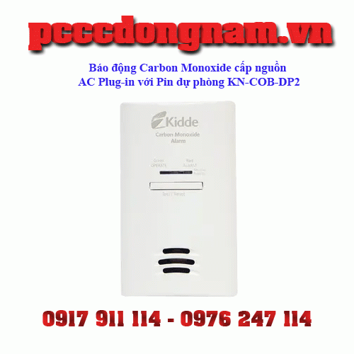Carbon Monoxide Alarm AC Powered KN-COB-DP2