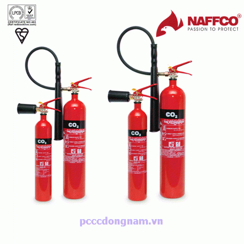 2kg Fire Extinguisher, 5kg Naffco Standard Kitemark LPCB 