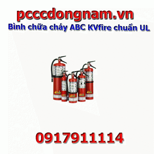 ABC KVfire fire extinguisher UL standard