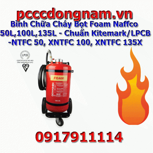 Naffco Foam Fire Extinguisher 50L 100L 135L
